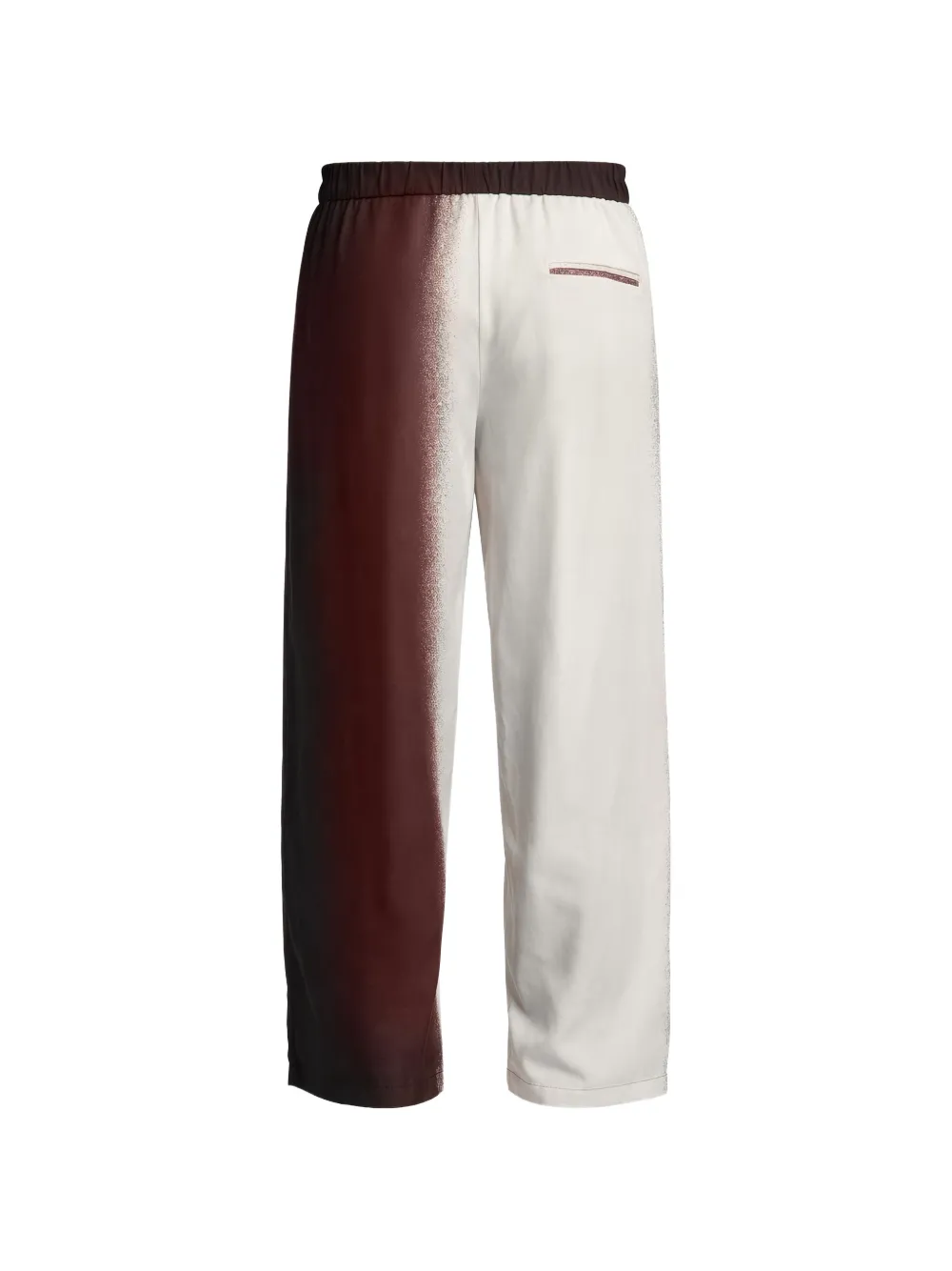 Costumein Pajabot trainingsbroek met kleurverloop Bruin
