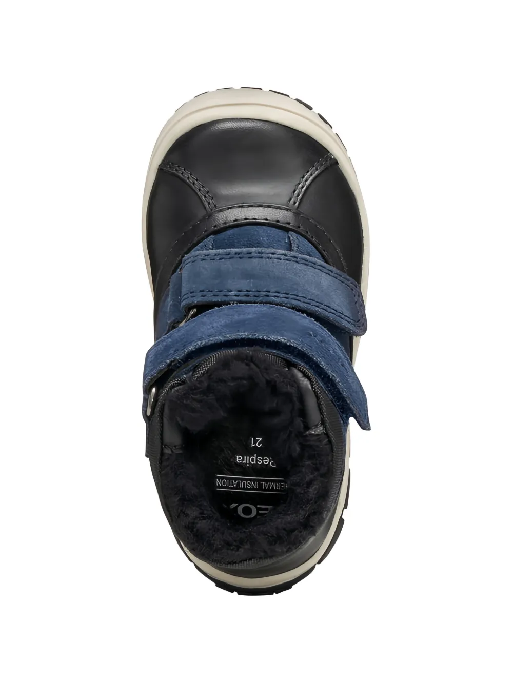 Geox Kids Omar laarzen met klittenband Zwart