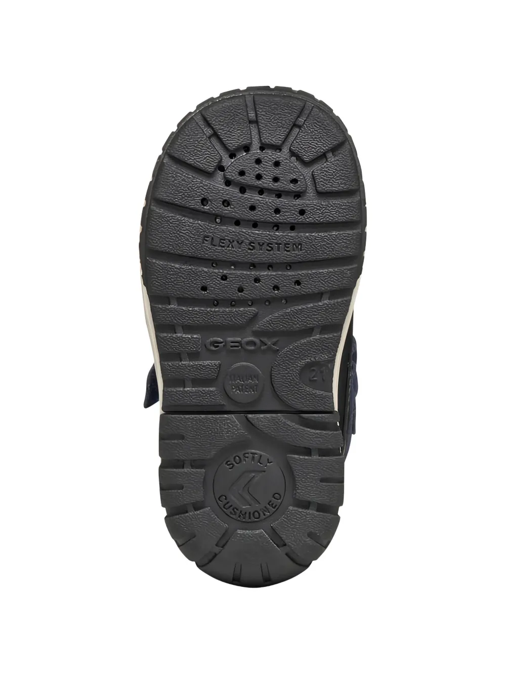 Geox Kids Omar laarzen met klittenband Zwart