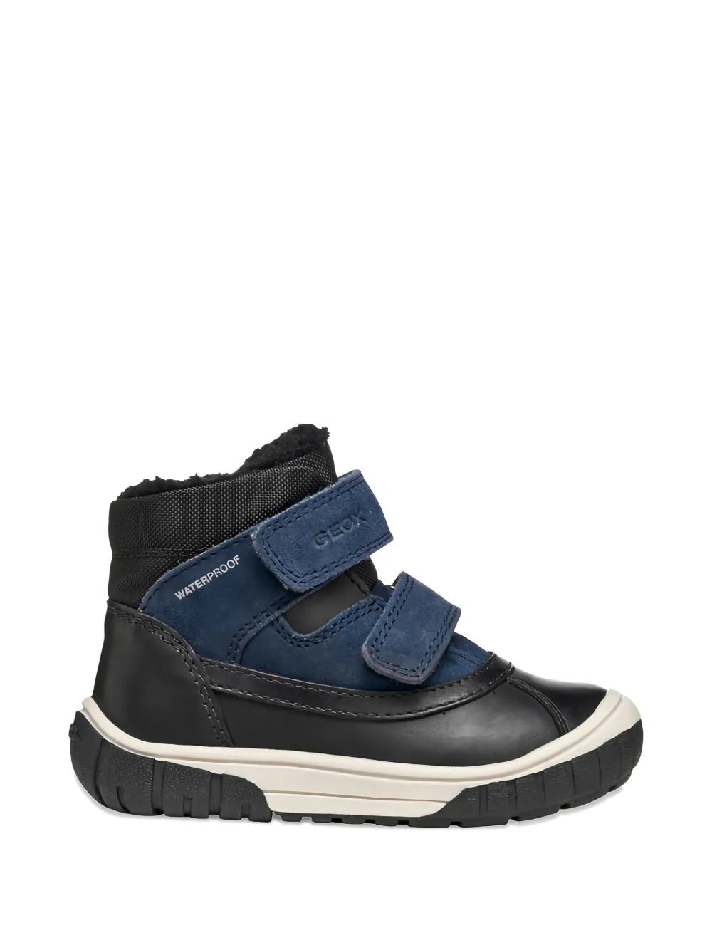 Geox Kids Omar laarzen met klittenband Zwart