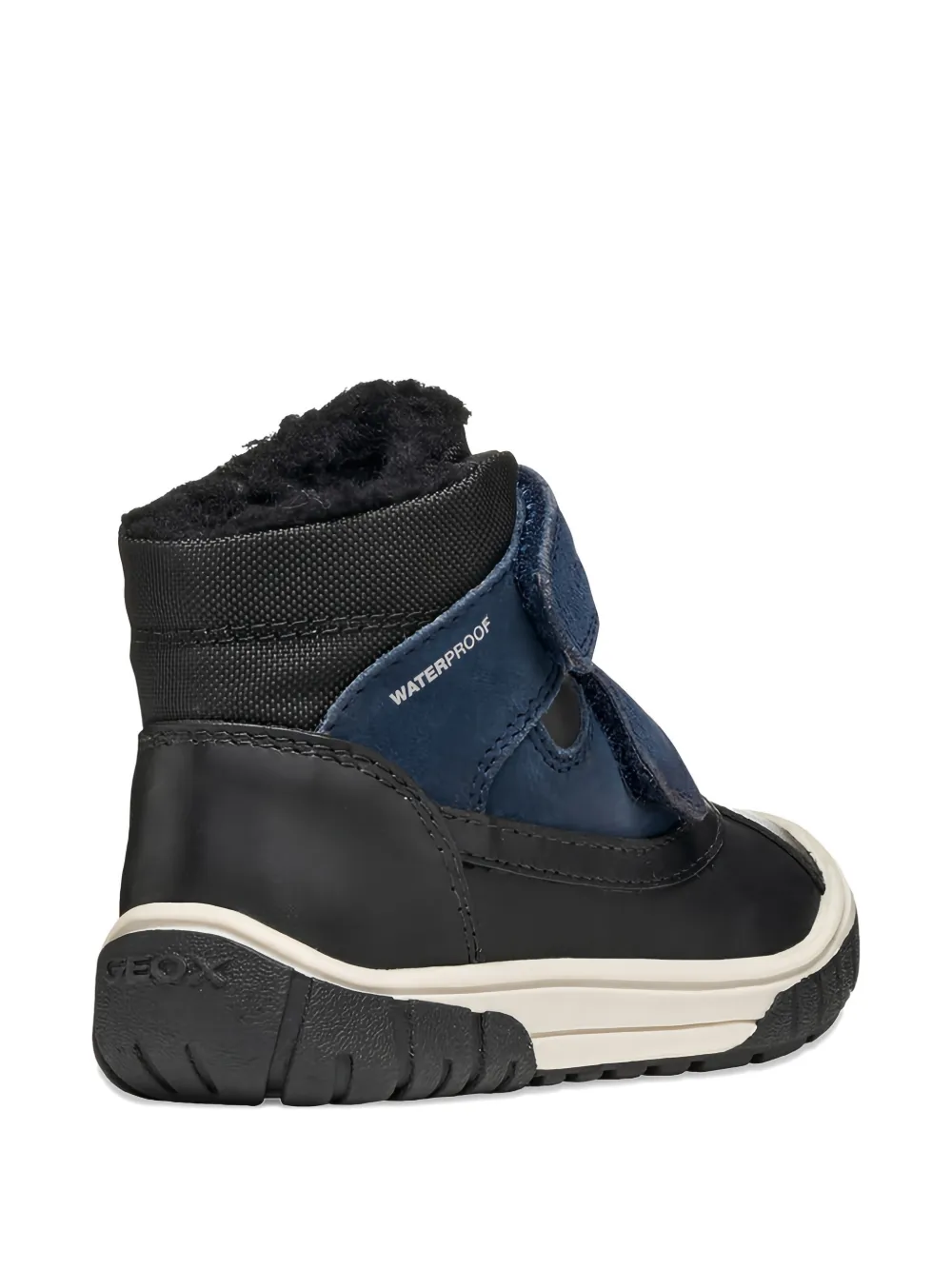 Geox Kids Omar laarzen met klittenband Zwart