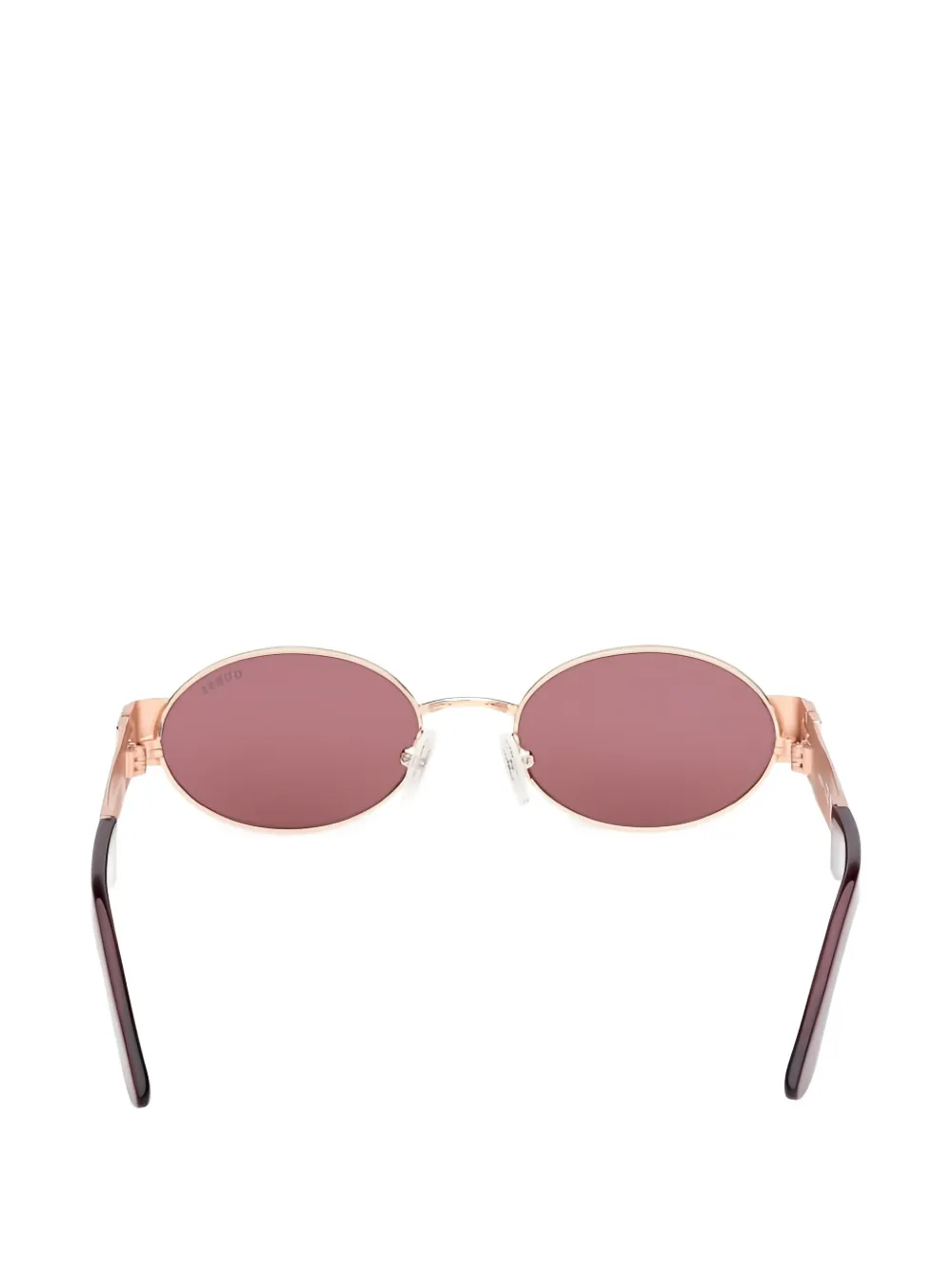 GUESS EYEWEAR Zonnebril met ovalen montuur Goud