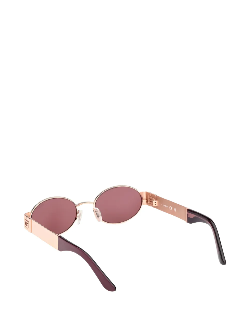 GUESS EYEWEAR Zonnebril met ovalen montuur Goud