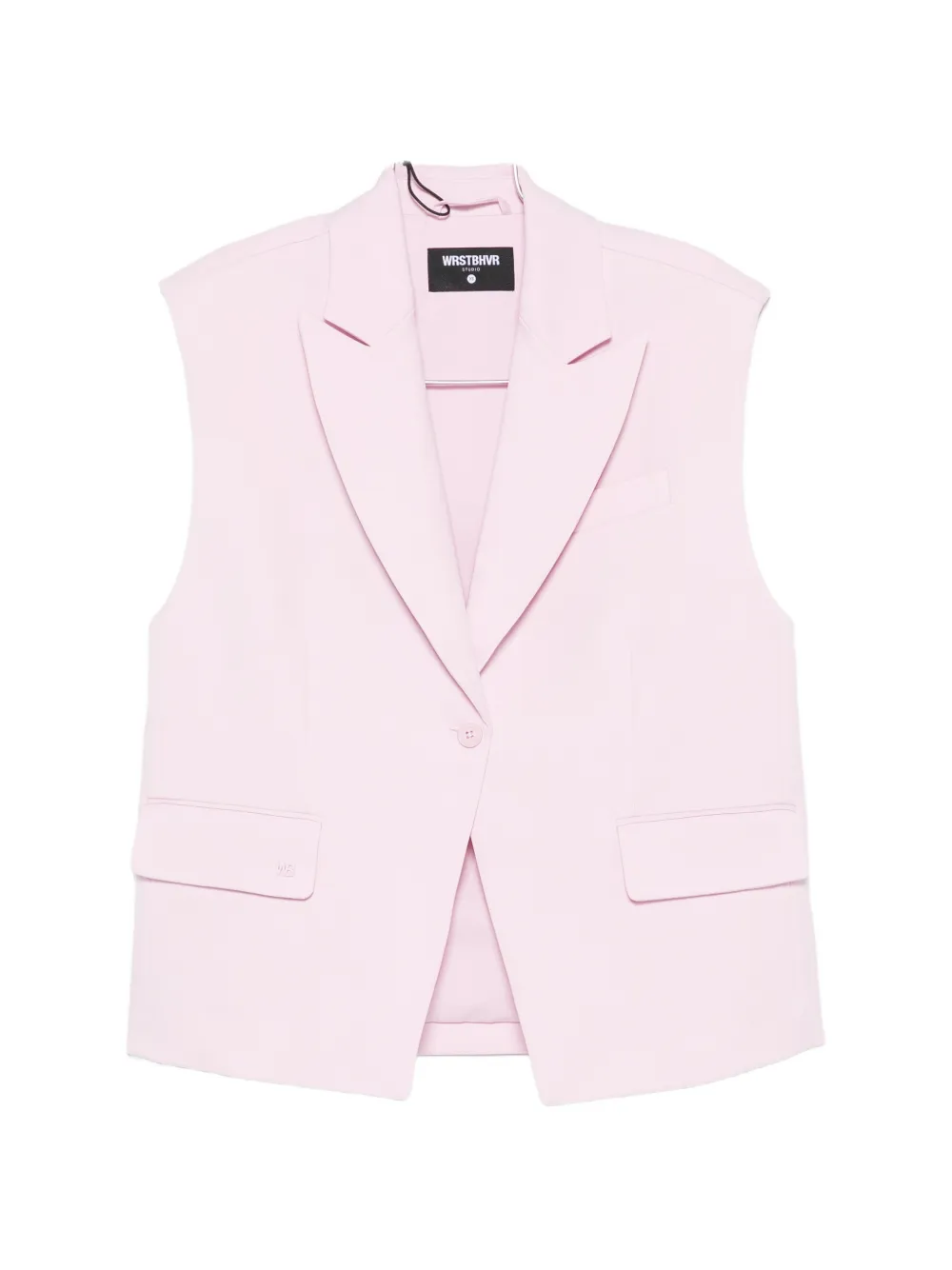 WRSTBHVR sleeveless gilet - Rosa