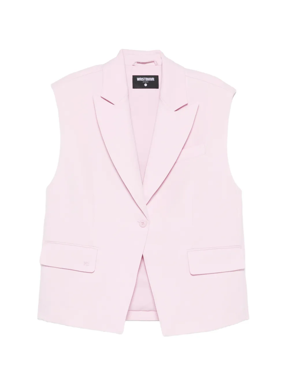 WRSTBHVR sleeveless gilet - Rosa