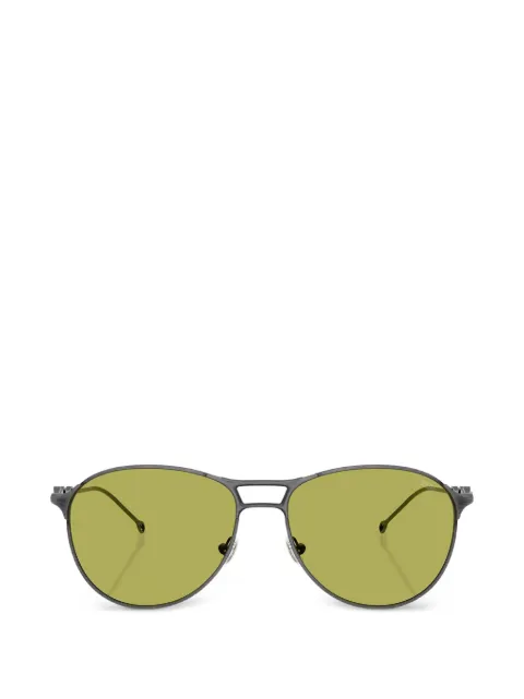 Diesel cut-out metal sunglasses