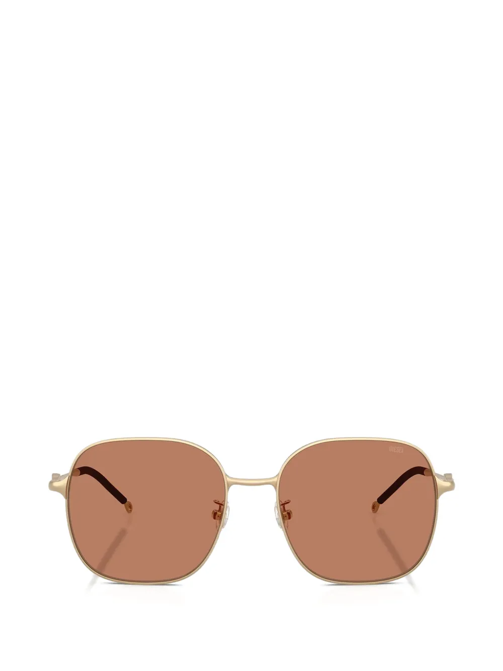 Diesel square-frame sunglasses - Oro