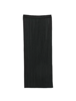Pleats Please Issey Miyake プリーツ スカート | ブラック | FARFETCH JP