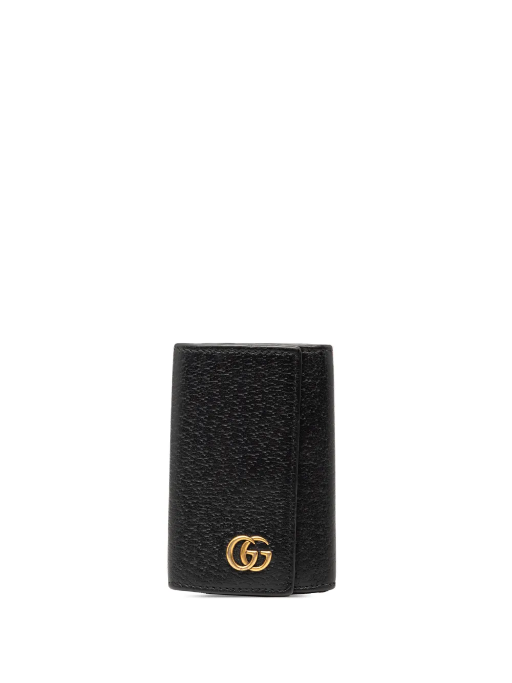 Gucci Pre-Owned 2000-2015 GG Marmont Leather Case key holder - Nero