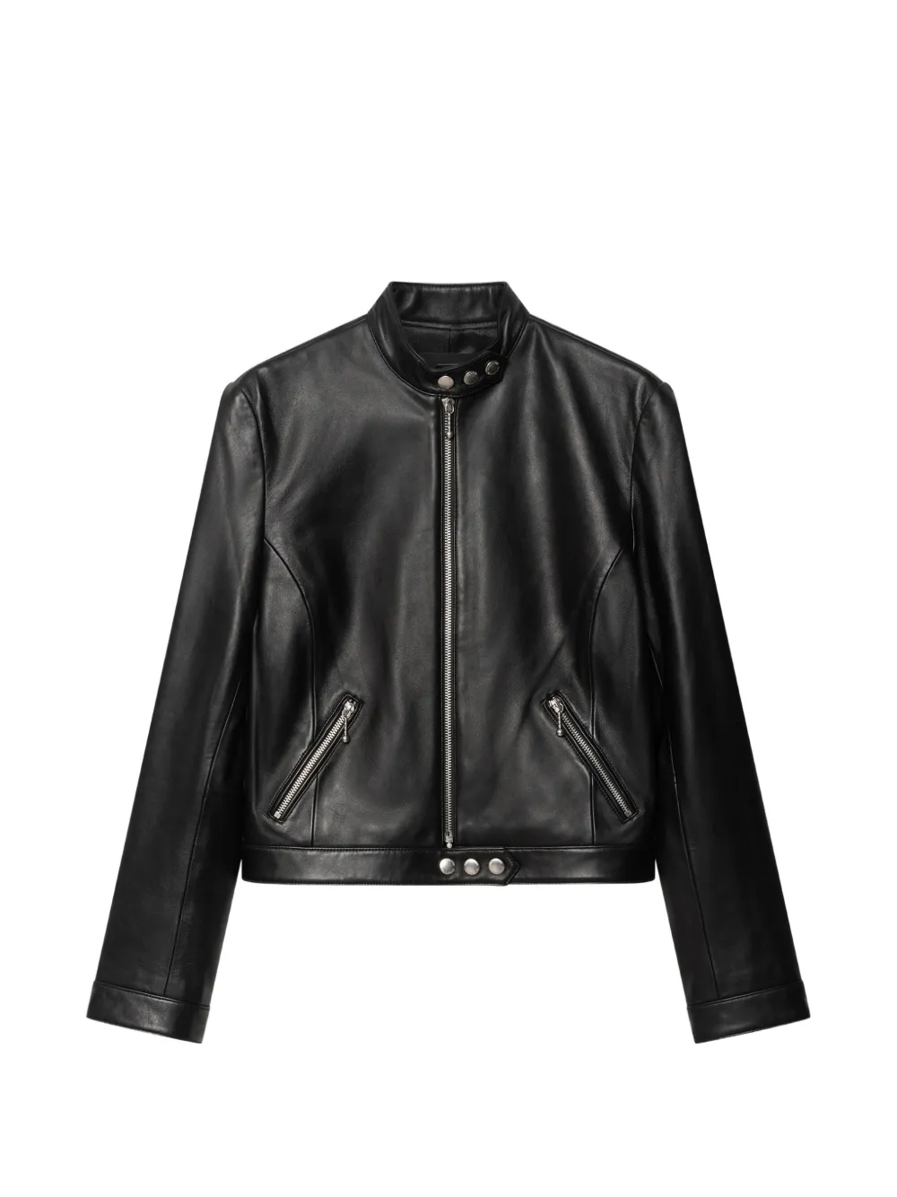 Zadig&Voltaire Loki leather jacket Zwart