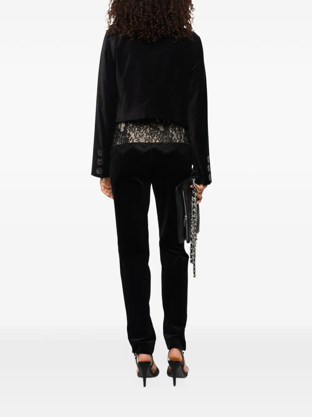 Zadig&Voltaire Marianne velvet jacket Zwart