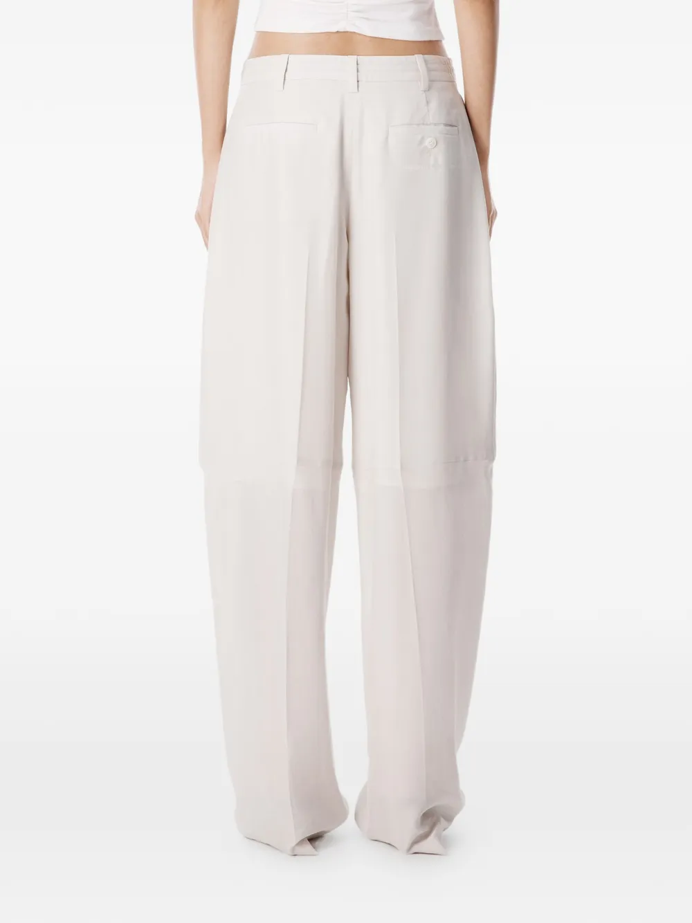 Alexander Wang Pantalon met trekkoord Wit