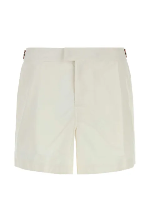 Zegna buckled-waist swimming shorts