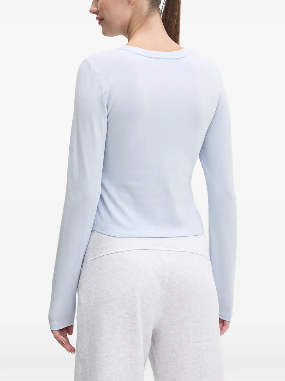 DKNY T-shirt met logoprint Blauw