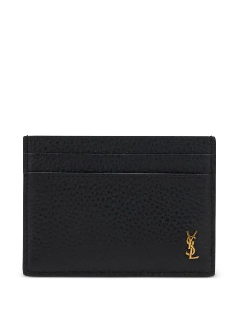 Saint Laurent Cassandre leather cardholder