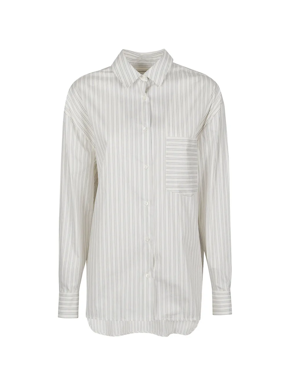 IRO striped chest-pocket shirt - Toni neutri