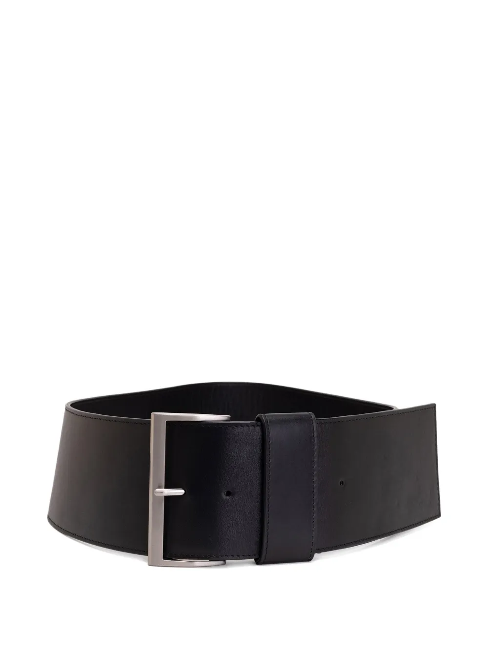 St. Agni buckle-fastening leather belt - Nero