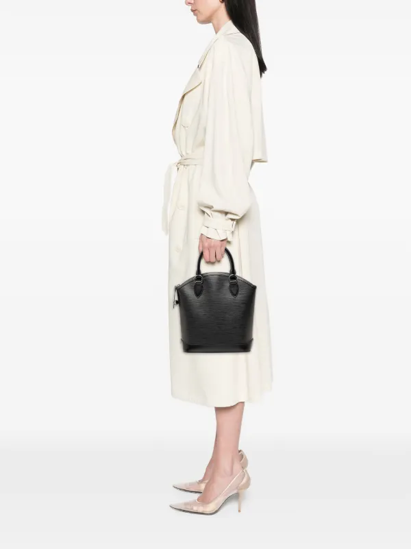 Louis Vuitton Pre-Owned 2008 Epi Lockit Vertical Handbag | Black