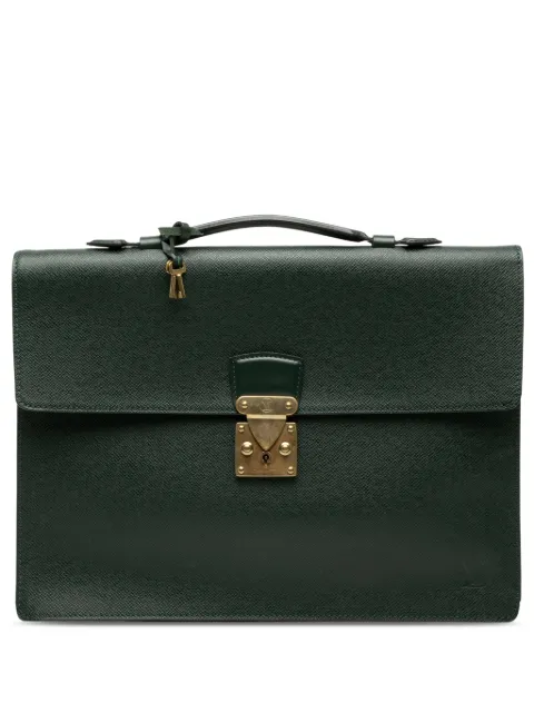 Louis Vuitton Pre-Owned 1995 Taiga Serviette Kourad Briefcase business bag
