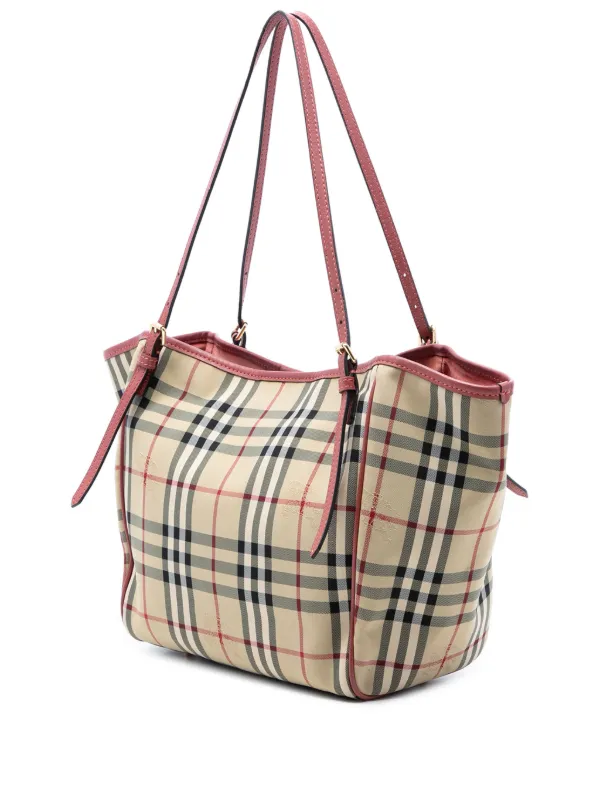 Burberry Pre-Owned 2000-2017 スモール ヘイマーケットチェック 