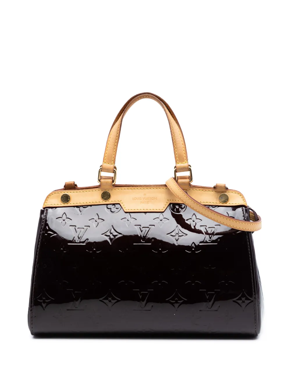 Louis Vuitton Pre-Owned 2010-2020 Monogram Vernis Brea PM satchel - Violett