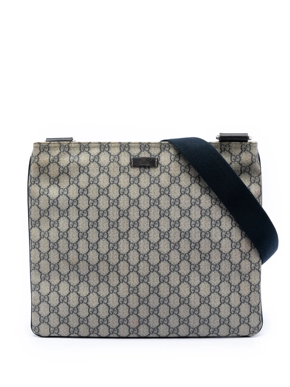 Gucci Pre-Owned 2016-2026 GG Supreme crossbody bag - Nude