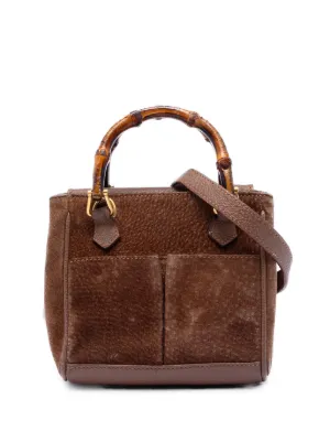 Gucci Pre-Owned 1990s Bamboo Tote Bag | Brown | FARFETCH UK