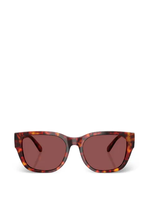 Diesel lentes de sol con armazón cuadrada estilo carey