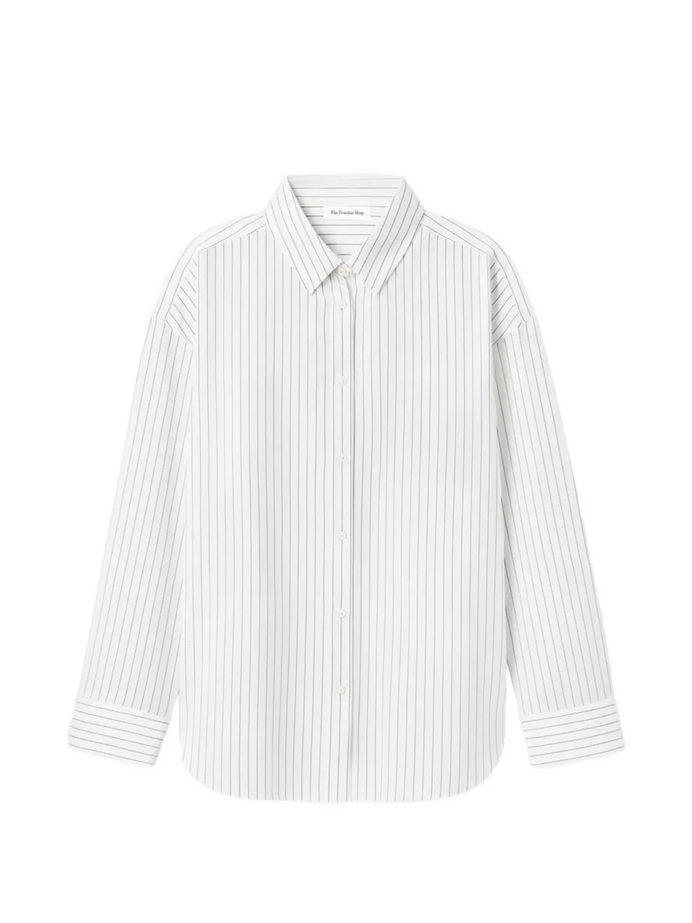 The Frankie Shop Oana pinstripe-pattern shirt - Bianco