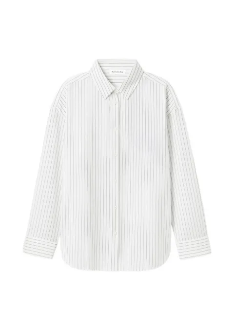 The Frankie Shop Oana pinstripe-pattern shirt