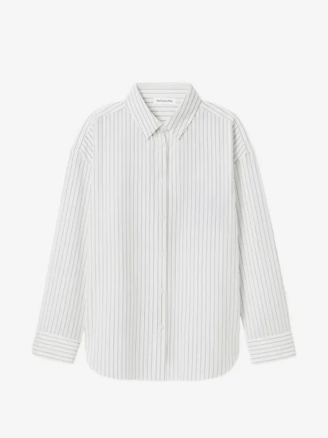 The Frankie Shop Oana pinstripe-pattern shirt