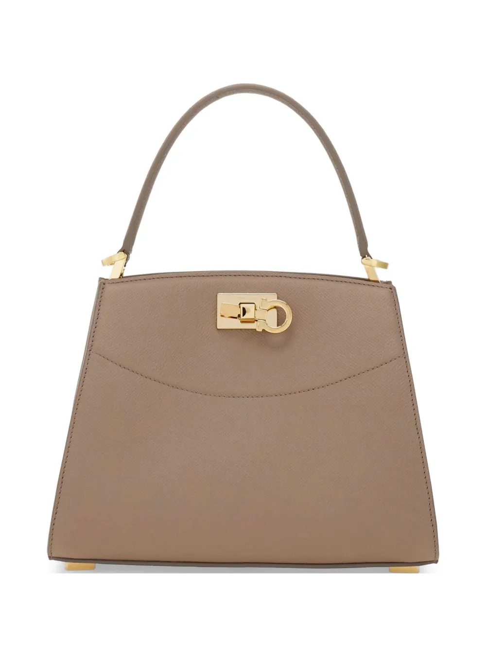 Ferragamo XS Studio Box Handtasche - Nude