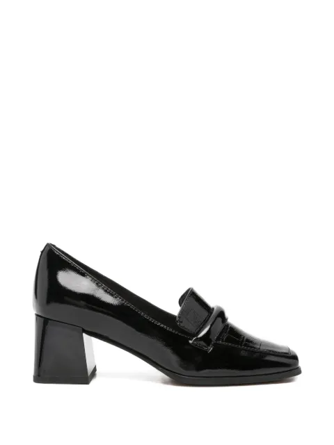 LINDA BAUMANN zapatillas con efecto de piel de cocodrilo