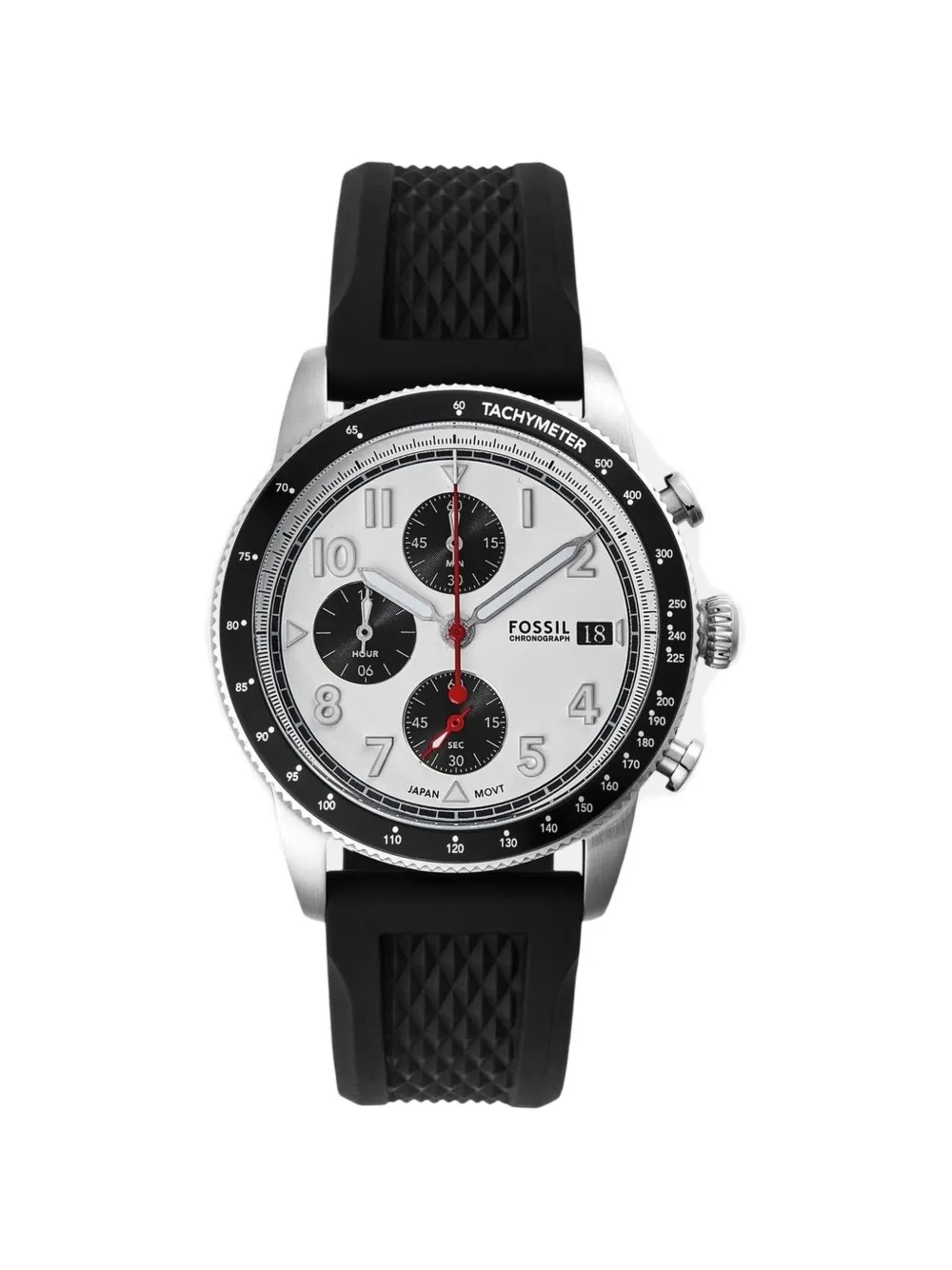 FOSSIL Sport Tourer chronograph 42mm watch - Bianco