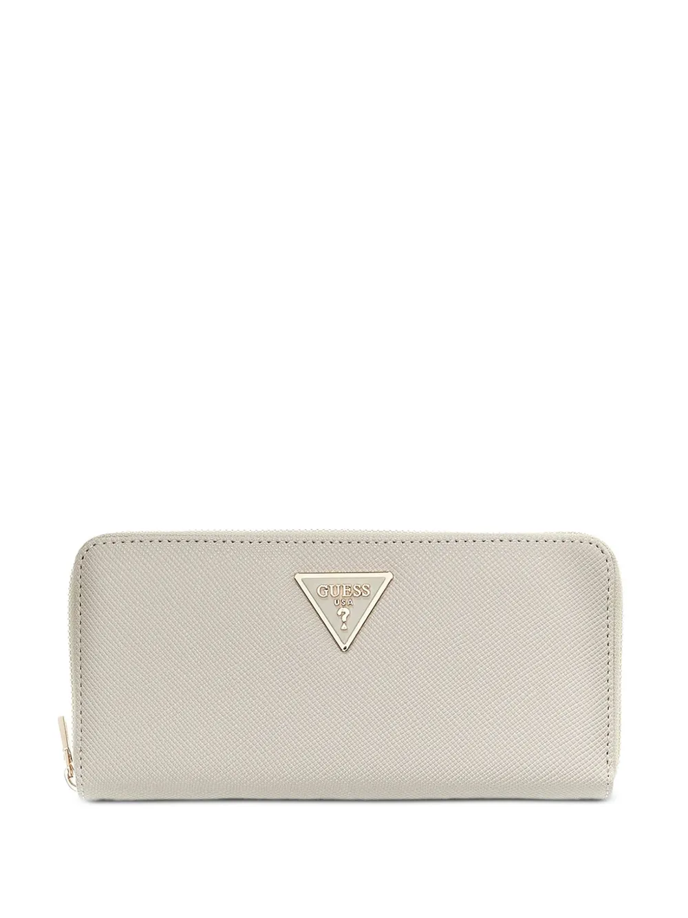 GUESS USA Laurel Maxi triangle-logo wallet - Toni neutri