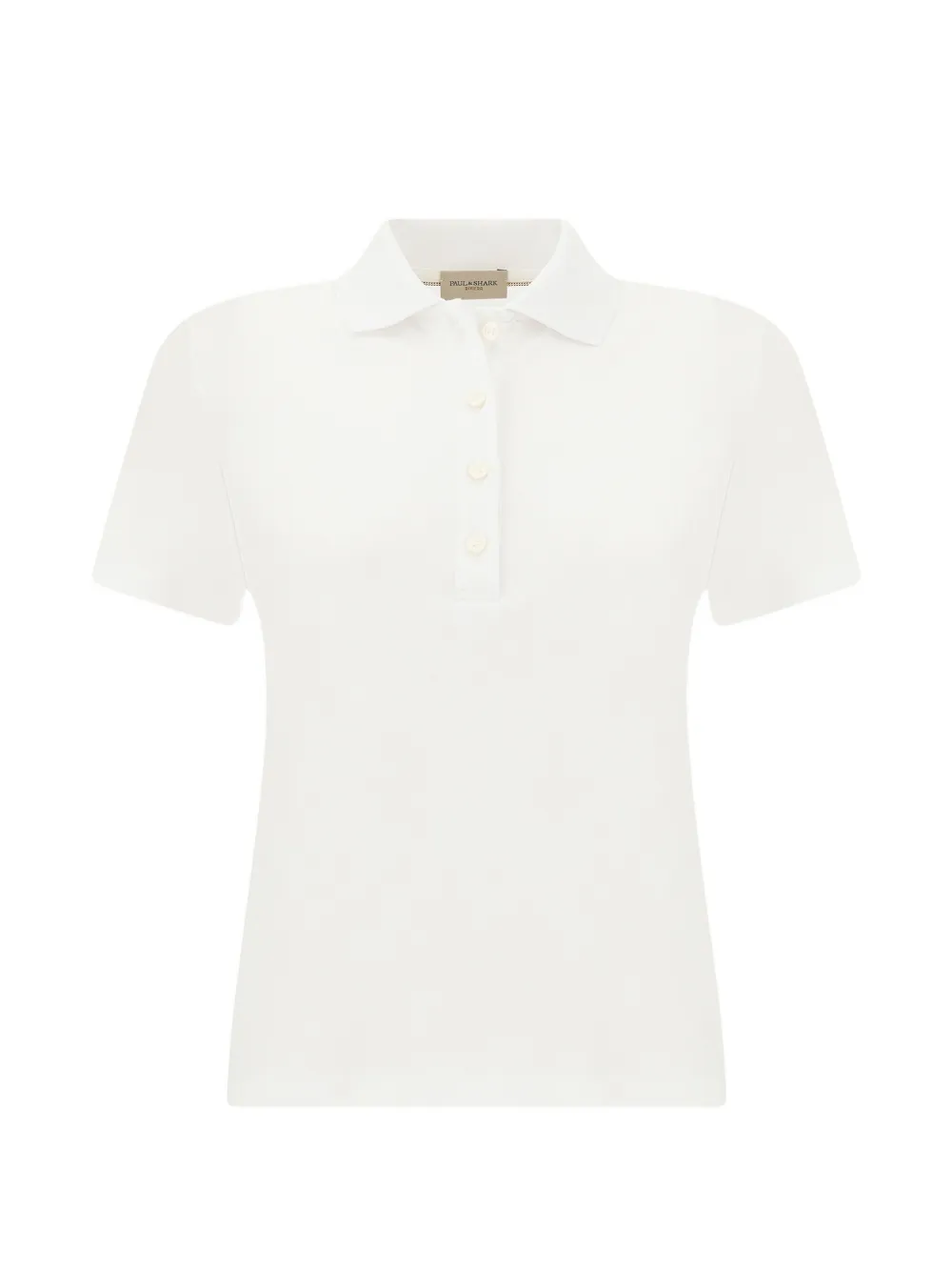 Paul & Shark Supima® short-sleeve polo shirt - Weiß