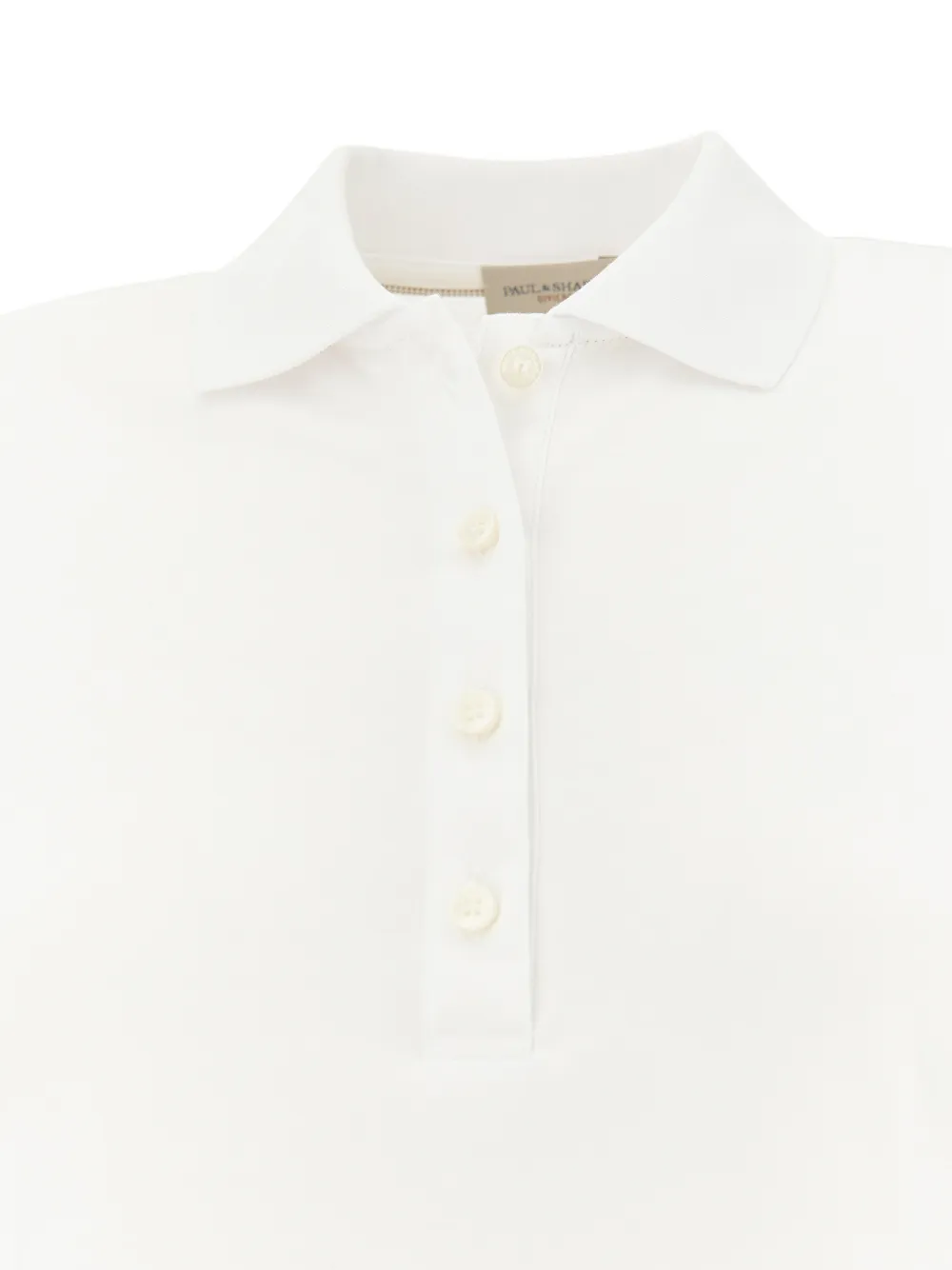 Paul & Shark Supima poloshirt met korte mouwen Wit