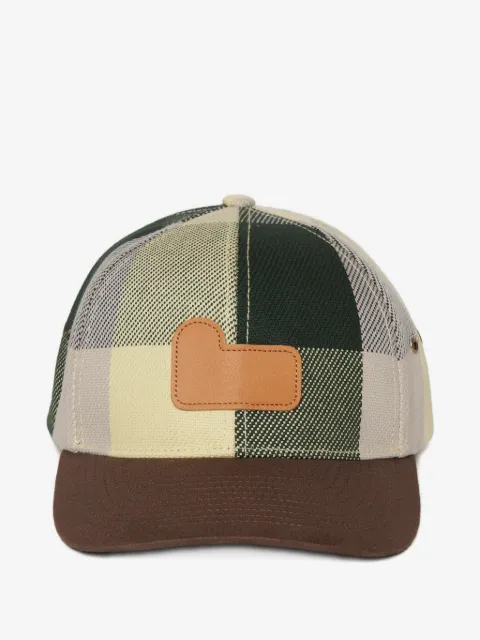 Woolrich casquette Buffalo Check en coton