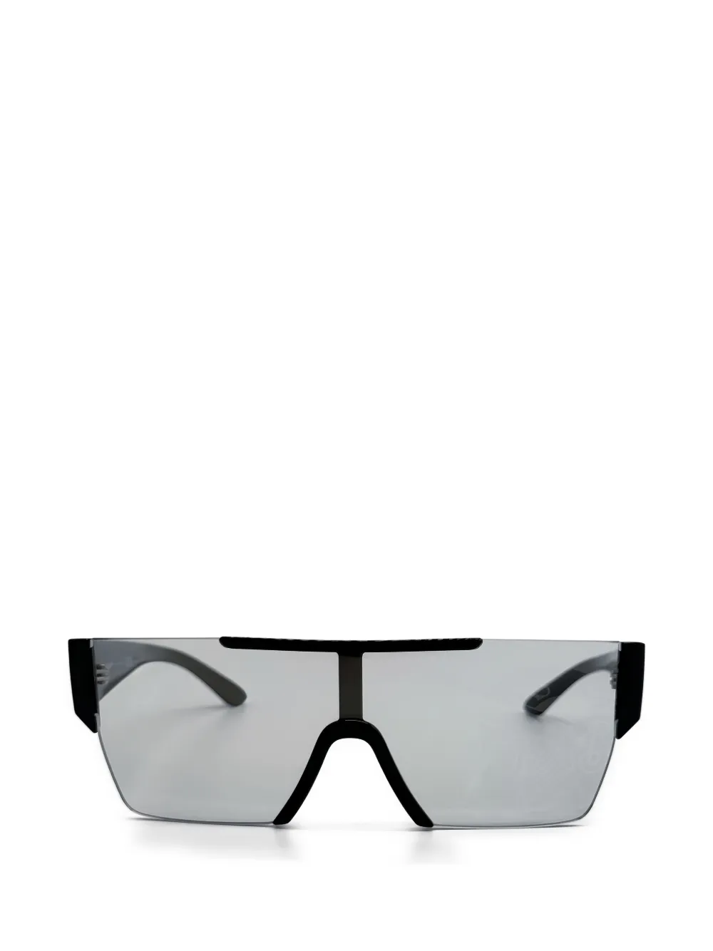 Burberry square semi-rimless sunglasses - Nero
