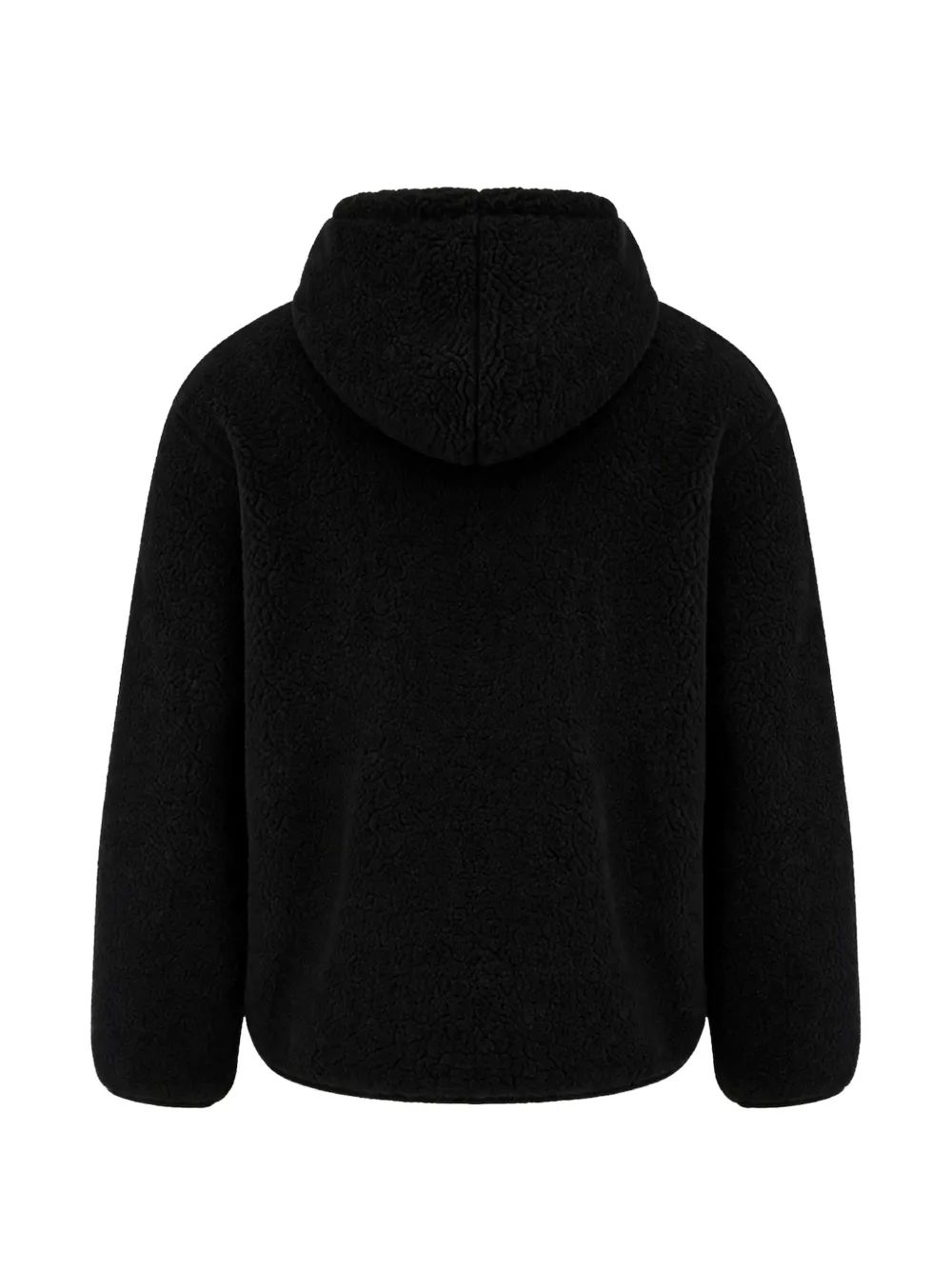 Hunter Bonelle borg fleece hoodie Zwart