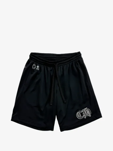 Chrome Hearts mesh varsity shorts