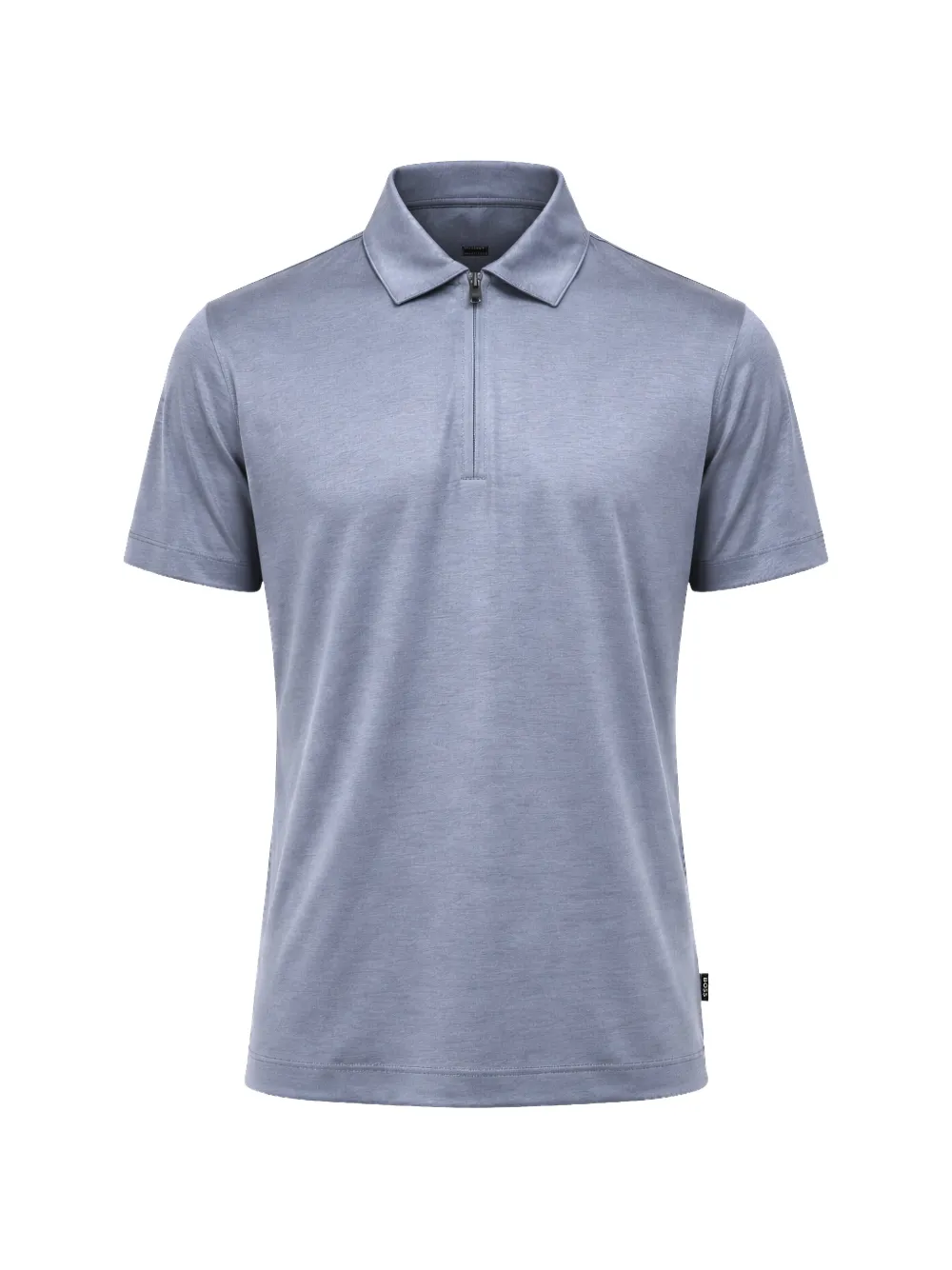 BOSS H-Paras 50 zip-fastening polo shirt - Blau