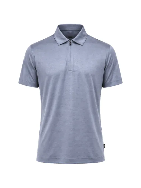 BOSS H-Paras 50 zip-fastening polo shirt