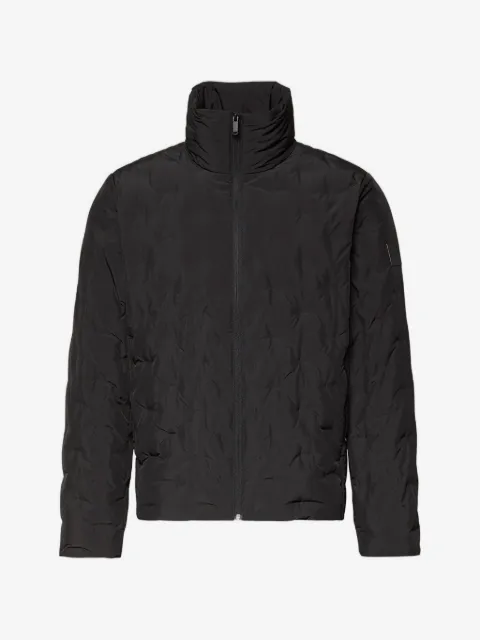 Calvin Klein quilted high-neck zip-up jacket