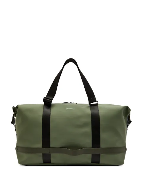 Rains logo-debossed holdall bag