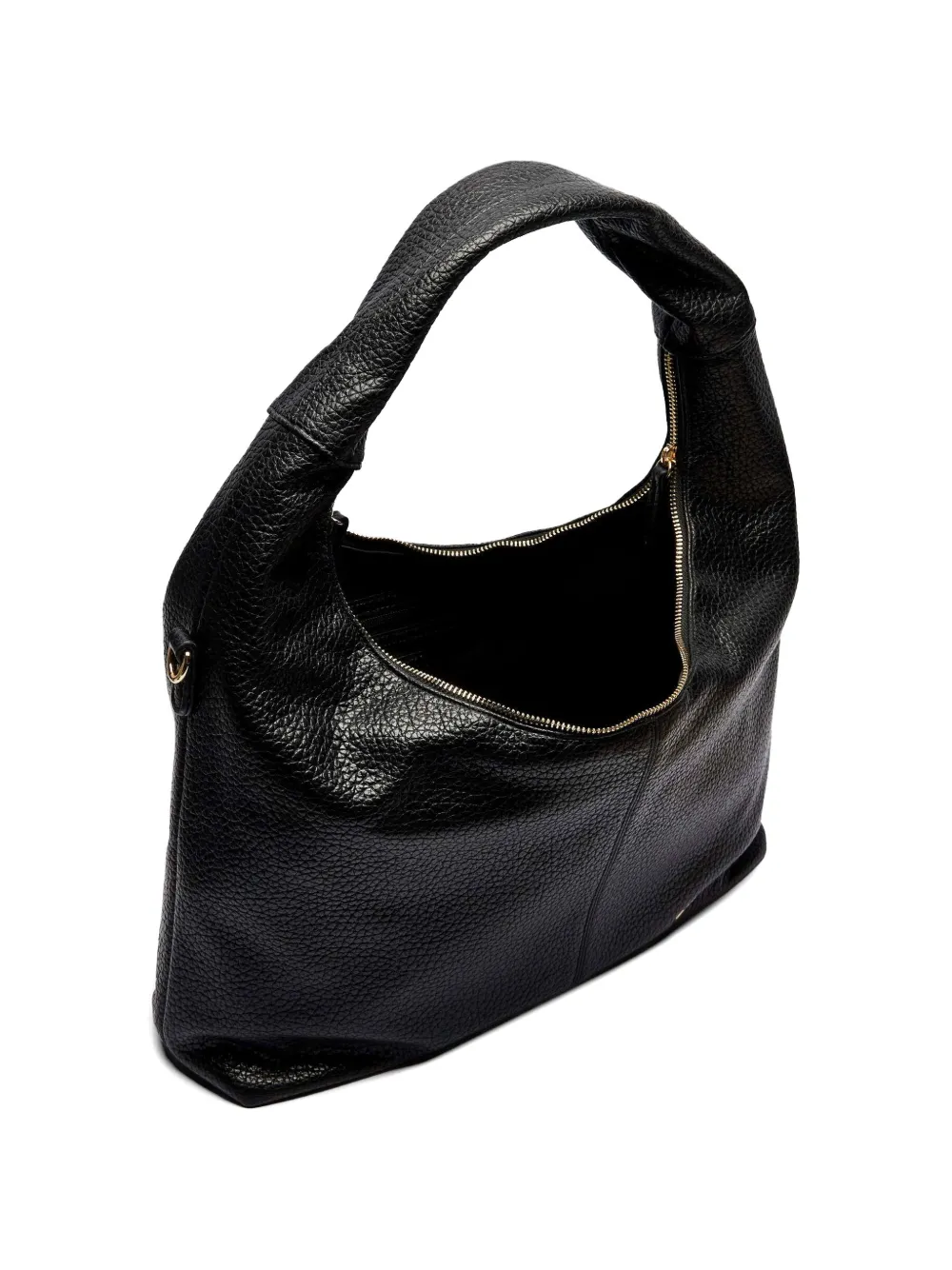 MARIO VALENTINO Shopper met logo en bewerkte textuur Zwart