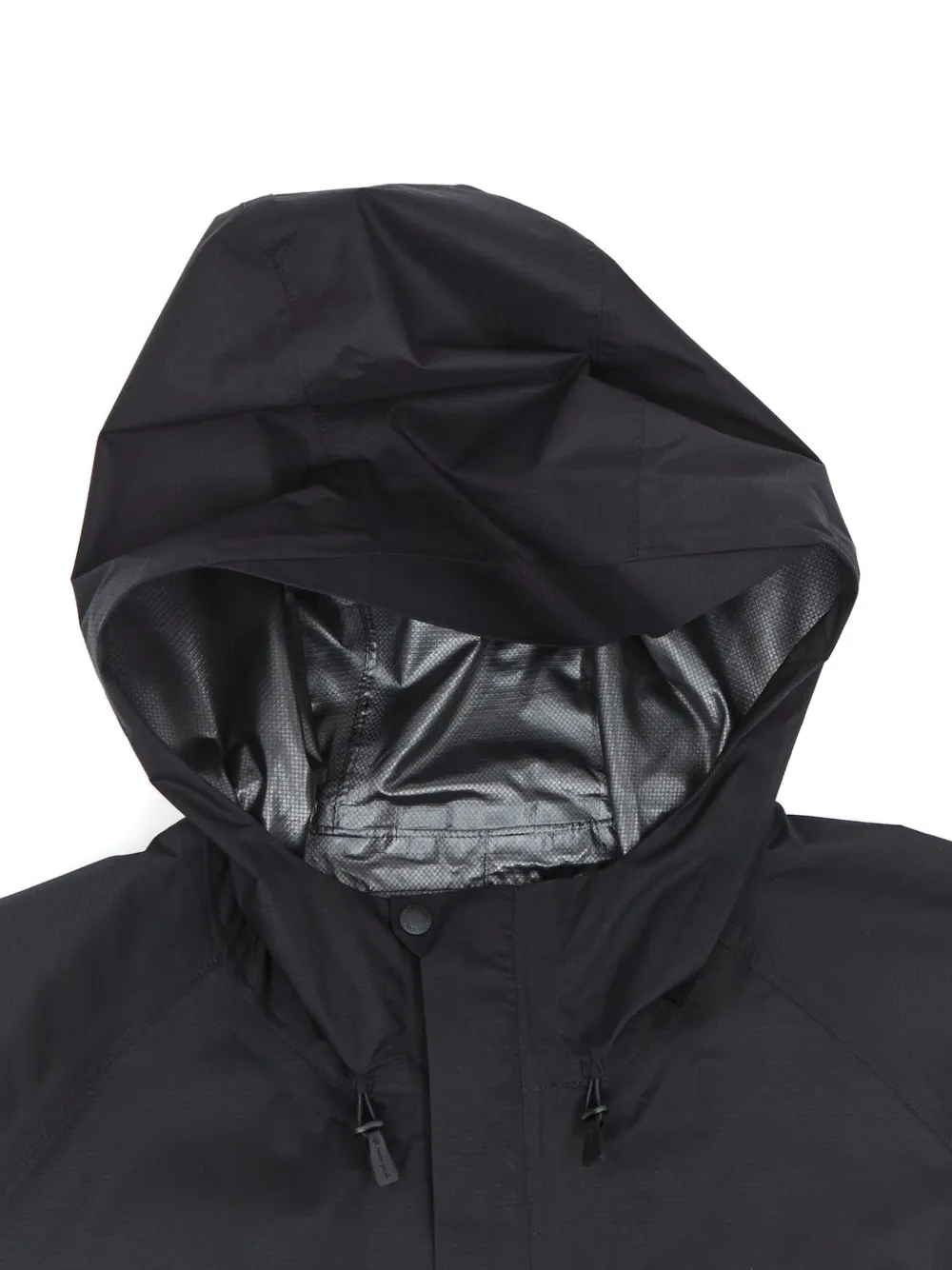 Snow Peak Pertex jack met capuchon Zwart