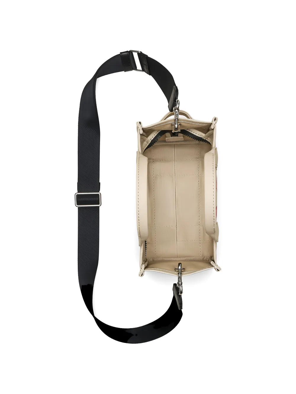 Marc Jacobs The Tote Bag shopper met slangenprint Beige