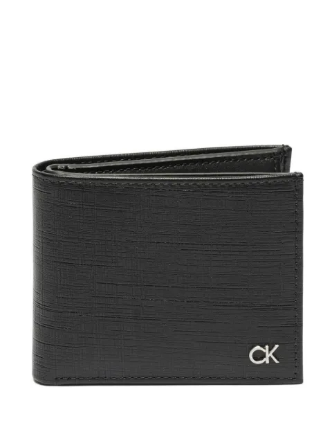 Calvin Klein logo-plaque bifold wallet