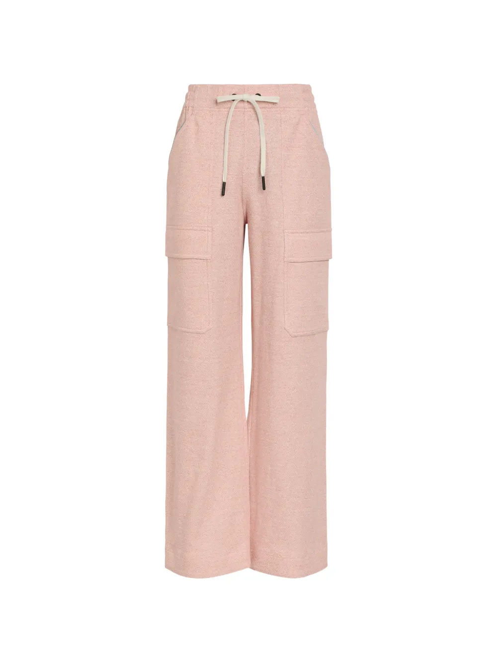 Moncler Drawstring Cargo Pants In Pink